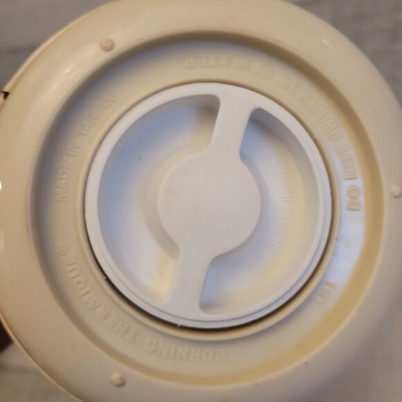 Vintage Corning Ware Abundance Thermal Carafe 1 Qt Insulated Beverage Pitcher - Picture 4 of 5